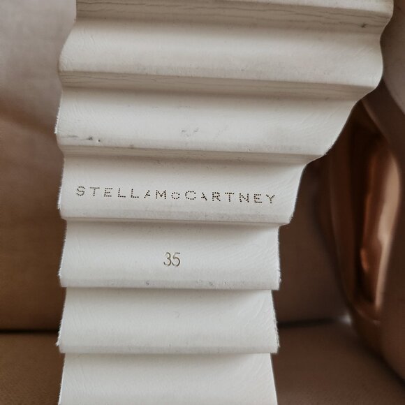 Stella McCartney Elyse Rose Gold Star Platforms - EUC - Picture 7 of 14